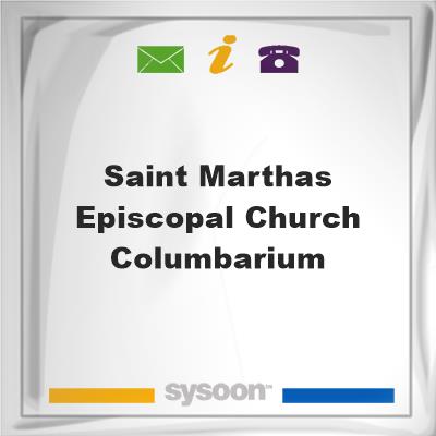 Saint Marthas Episcopal Church Columbarium, Saint Marthas Episcopal Church Columbarium