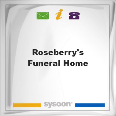 Roseberry's Funeral HomeRoseberry's Funeral Home on Sysoon