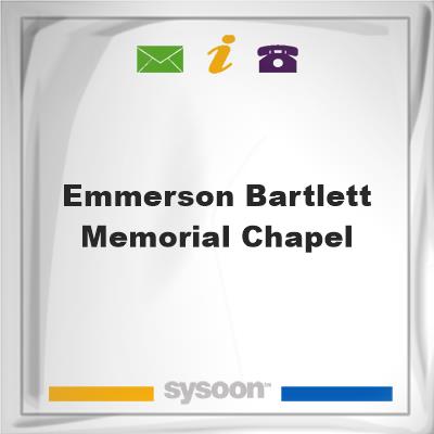 Emmerson-Bartlett Memorial Chapel, Emmerson-Bartlett Memorial Chapel