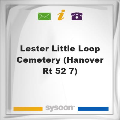 Lester Little Loop Cemetery (Hanover Rt 52-7), Lester Little Loop Cemetery (Hanover Rt 52-7)