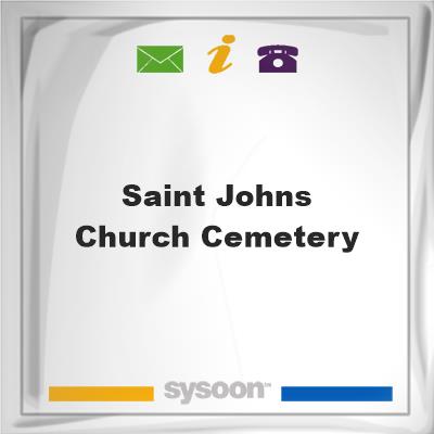 Saint Johns Church Cemetery, Saint Johns Church Cemetery