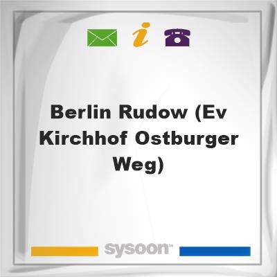 Berlin-Rudow (Ev. Kirchhof Ostburger Weg)Berlin-Rudow (Ev. Kirchhof Ostburger Weg) on Sysoon