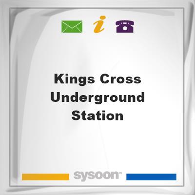 Kings Cross Underground Station, Kings Cross Underground Station