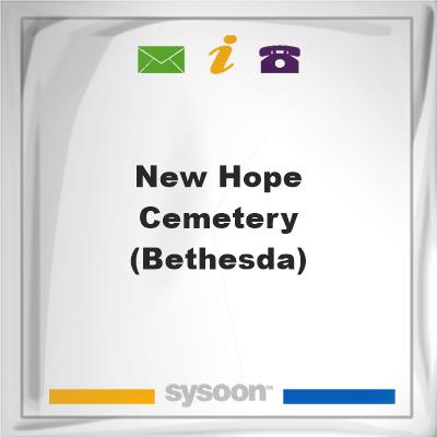 New Hope Cemetery (Bethesda), New Hope Cemetery (Bethesda)
