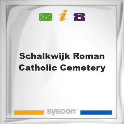 Schalkwijk Roman Catholic Cemetery, Schalkwijk Roman Catholic Cemetery