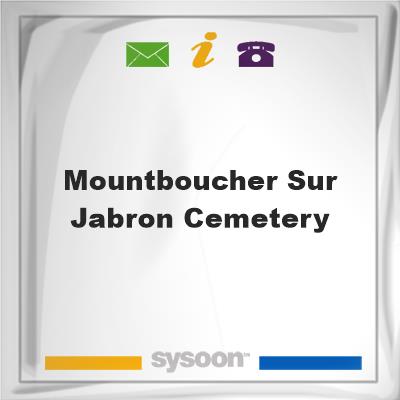 Mountboucher sur Jabron CemeteryMountboucher sur Jabron Cemetery on Sysoon