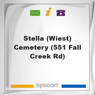 Stella (Wiest) Cemetery (551 Fall Creek Rd)Stella (Wiest) Cemetery (551 Fall Creek Rd) on Sysoon