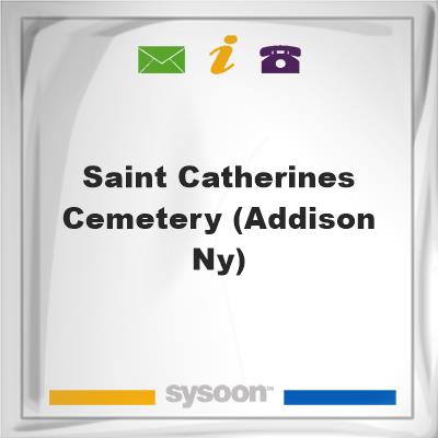 Saint Catherines Cemetery (Addison, NY), Saint Catherines Cemetery (Addison, NY)