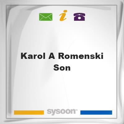 Karol A Romenski & SonKarol A Romenski & Son on Sysoon