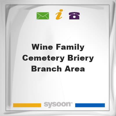 Wine Family Cemetery, Briery Branch areaWine Family Cemetery, Briery Branch area on Sysoon