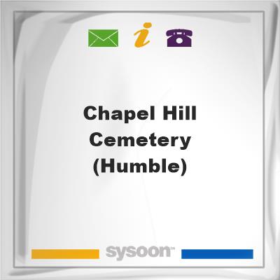 Chapel Hill Cemetery (Humble), Chapel Hill Cemetery (Humble)