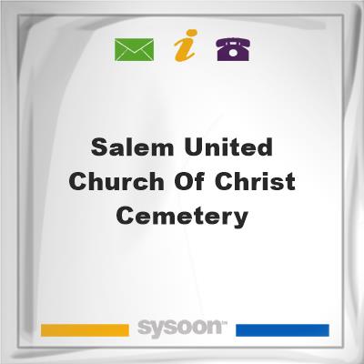Salem United Church of Christ Cemetery, Salem United Church of Christ Cemetery