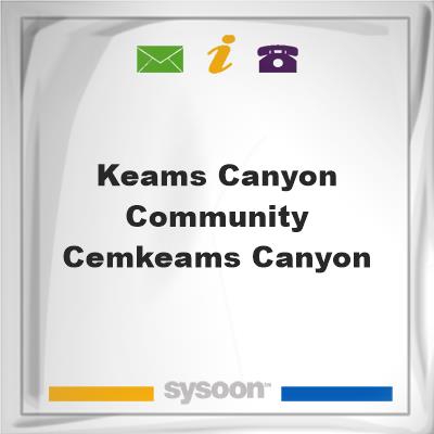 Keams Canyon Community Cem,Keams CanyonKeams Canyon Community Cem,Keams Canyon on Sysoon