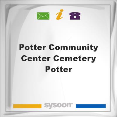 Potter Community Center Cemetery - Potter, Potter Community Center Cemetery - Potter