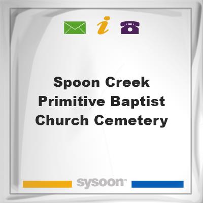 Spoon Creek Primitive Baptist Church Cemetery, Spoon Creek Primitive Baptist Church Cemetery