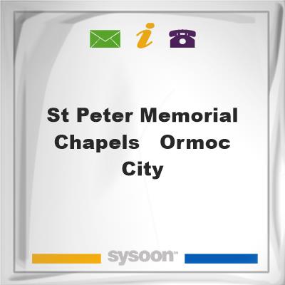 St. Peter Memorial Chapels - Ormoc City, St. Peter Memorial Chapels - Ormoc City