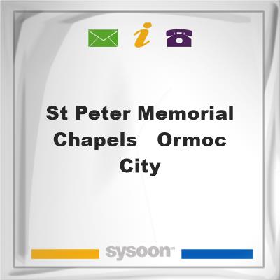 St. Peter Memorial Chapels - Ormoc CitySt. Peter Memorial Chapels - Ormoc City on Sysoon