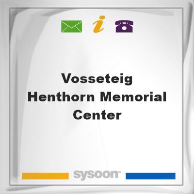 Vosseteig-Henthorn Memorial CenterVosseteig-Henthorn Memorial Center on Sysoon