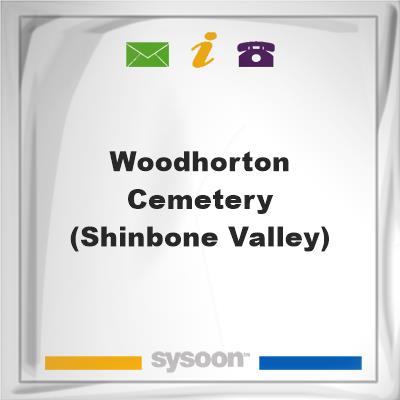 Wood/Horton Cemetery (Shinbone Valley), Wood/Horton Cemetery (Shinbone Valley)