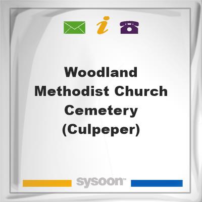 Woodland Methodist Church Cemetery (Culpeper), Woodland Methodist Church Cemetery (Culpeper)