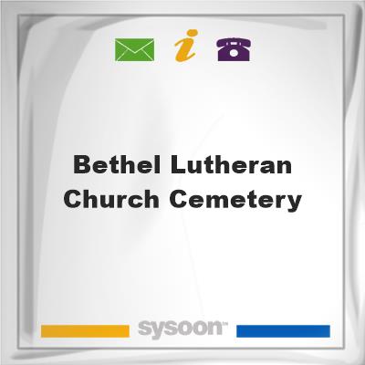 Bethel Lutheran Church Cemetery, Bethel Lutheran Church Cemetery