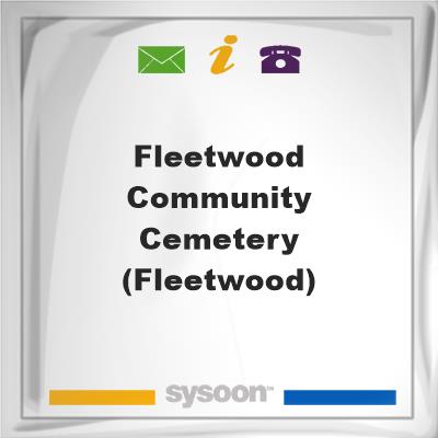 Fleetwood Community Cemetery(fleetwood), Fleetwood Community Cemetery(fleetwood)