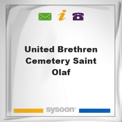 United Brethren Cemetery, Saint Olaf, United Brethren Cemetery, Saint Olaf