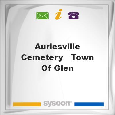 Auriesville Cemetery - Town of GlenAuriesville Cemetery - Town of Glen on Sysoon