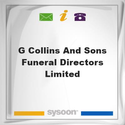 G Collins and Sons Funeral Directors LimitedG Collins and Sons Funeral Directors Limited on Sysoon