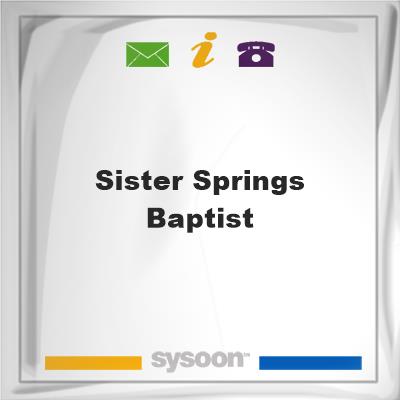 Sister Springs BaptistSister Springs Baptist on Sysoon