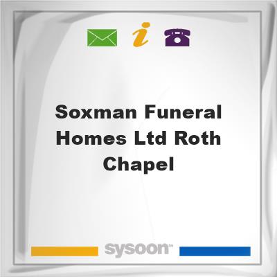 Soxman Funeral Homes Ltd Roth ChapelSoxman Funeral Homes Ltd Roth Chapel on Sysoon
