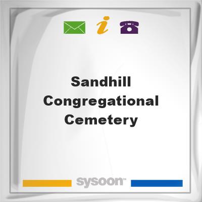Sandhill Congregational Cemetery, Sandhill Congregational Cemetery