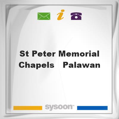 St. Peter Memorial Chapels - Palawan, St. Peter Memorial Chapels - Palawan