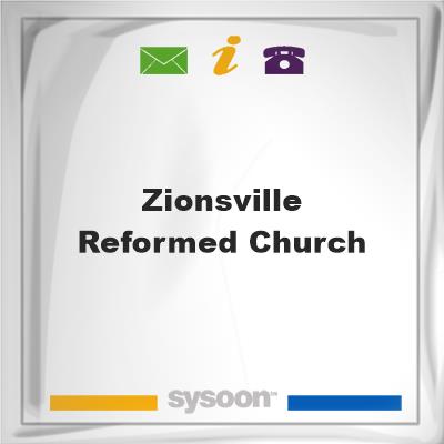 Zionsville Reformed Church, Zionsville Reformed Church