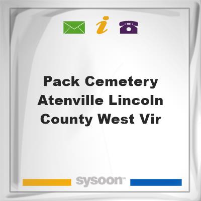 Pack Cemetery, Atenville, Lincoln County, West VirPack Cemetery, Atenville, Lincoln County, West Vir on Sysoon