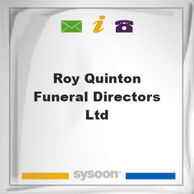 Roy Quinton Funeral Directors LtdRoy Quinton Funeral Directors Ltd on Sysoon