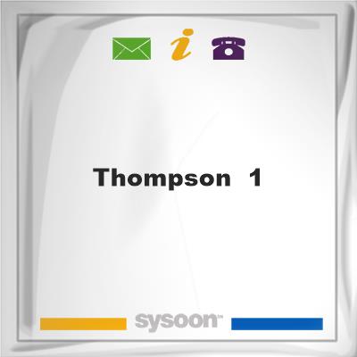 Thompson # 1Thompson # 1 on Sysoon