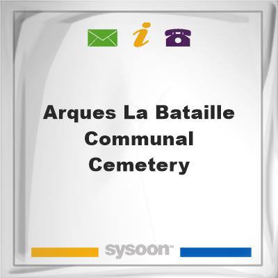 Arques-la-Bataille Communal Cemetery, Arques-la-Bataille Communal Cemetery