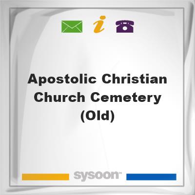 Apostolic Christian Church Cemetery (Old)Apostolic Christian Church Cemetery (Old) on Sysoon