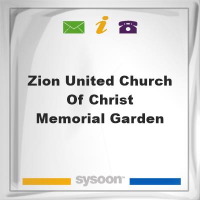Zion United Church of Christ - Memorial Garden, Zion United Church of Christ - Memorial Garden
