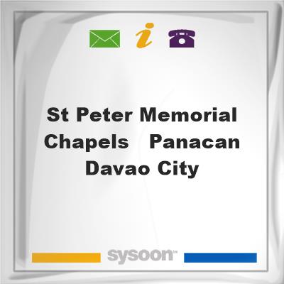 St. Peter Memorial Chapels - Panacan, Davao CitySt. Peter Memorial Chapels - Panacan, Davao City on Sysoon