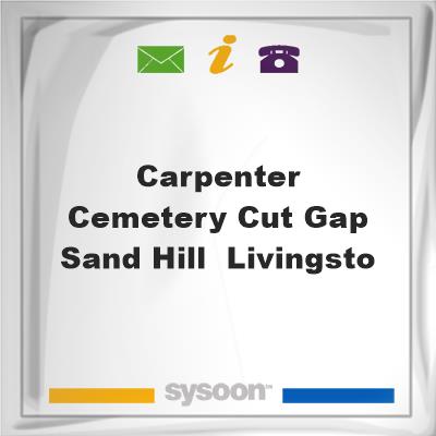 Carpenter Cemetery, Cut Gap, Sand Hill , Livingsto, Carpenter Cemetery, Cut Gap, Sand Hill , Livingsto