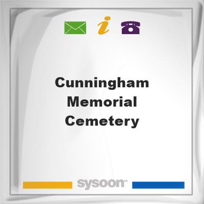 Cunningham Memorial Cemetery, Cunningham Memorial Cemetery