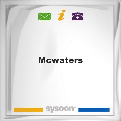 McWatersMcWaters on Sysoon