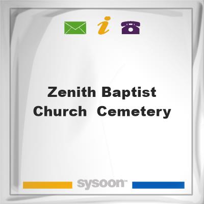 Zenith Baptist Church & Cemetery, Zenith Baptist Church & Cemetery