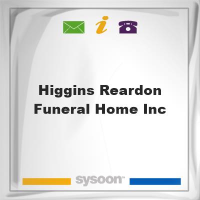 Higgins-Reardon Funeral Home IncHiggins-Reardon Funeral Home Inc on Sysoon