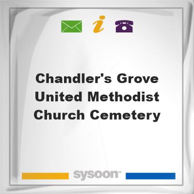 Chandler's Grove United Methodist Church Cemetery, Chandler's Grove United Methodist Church Cemetery