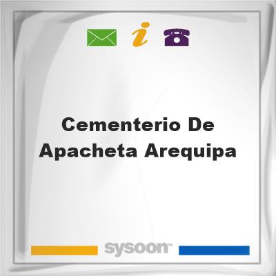 Cementerio de Apacheta, ArequipaCementerio de Apacheta, Arequipa on Sysoon