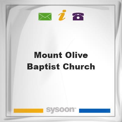 Mount Olive Baptist ChurchMount Olive Baptist Church on Sysoon