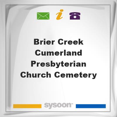 Brier Creek Cumerland Presbyterian Church Cemetery, Brier Creek Cumerland Presbyterian Church Cemetery
